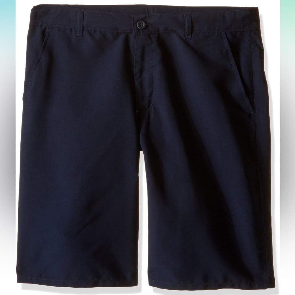 Nautica Kids Navy Blue Adjustable Waist Shorts Boy’s Size 7